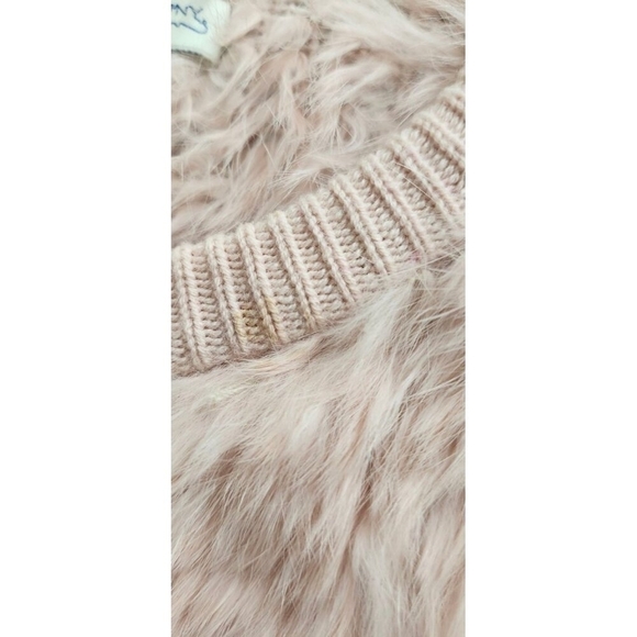 Opening Ceremony Pink Angora Rabbit Fur Crewneck Sweater Size M - Picture 5 of 15